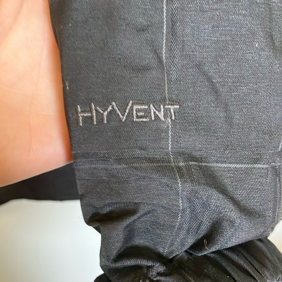 The North Face Grey Black Hyvent Recco Cryptic Jacket with Hood - Picture 5 of 12